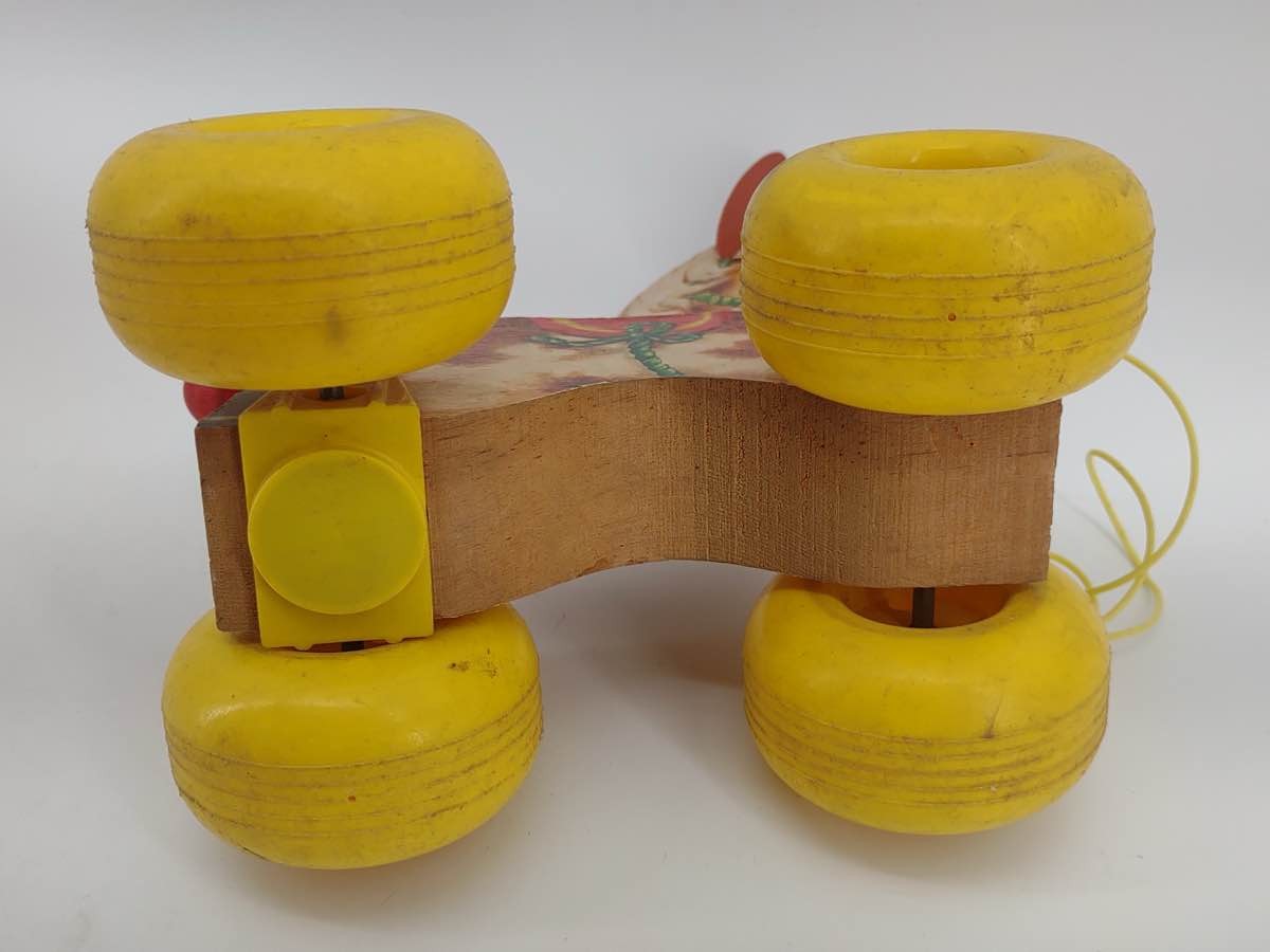Fisher-Price 1965 Prancy Pony Pull Toy #617 Clip Clop Noise