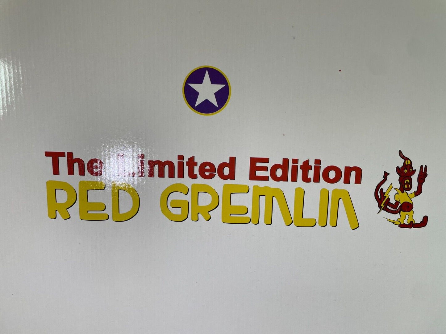 Danbury Mint Limited Edition Red Gremlin Airplane Model 779/3000 COA