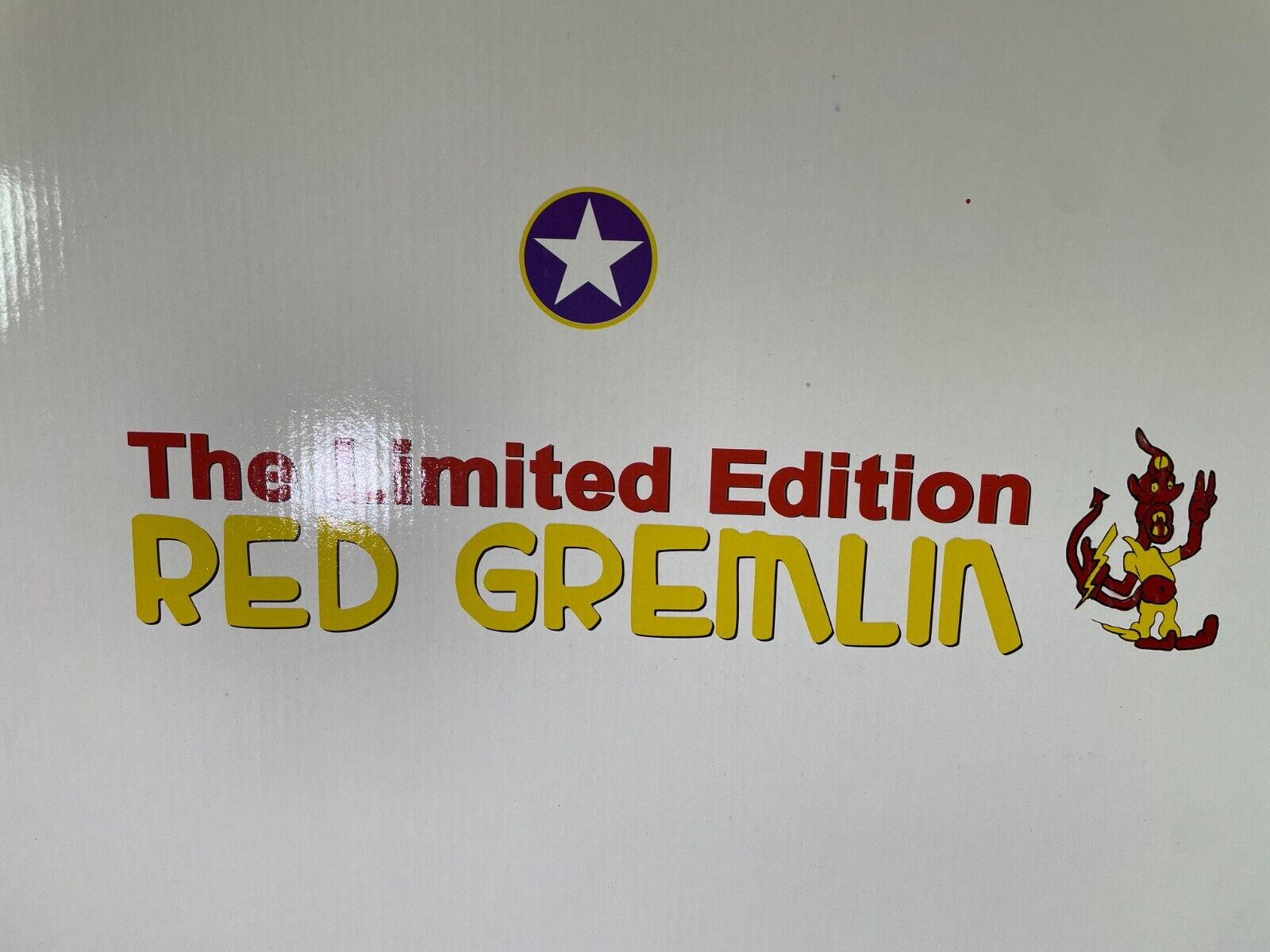 Danbury Mint Limited Edition Red Gremlin Airplane Model 779/3000 COA