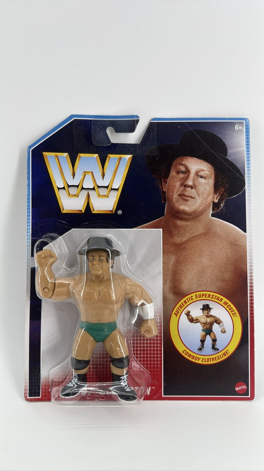 WWE Retro Cowboy Bob Orton Mattel HDX84 Action Figure Clothesline MOC 2022 WWF