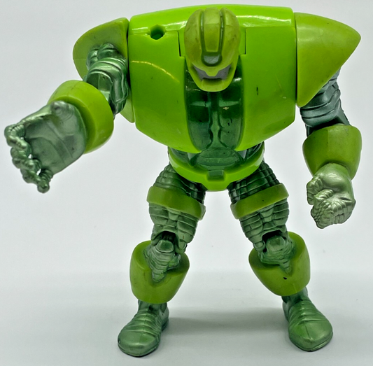 1995 ToyBiz Marvel Iron Man Titanium Man 5” Action Figure Green Armor Vintage