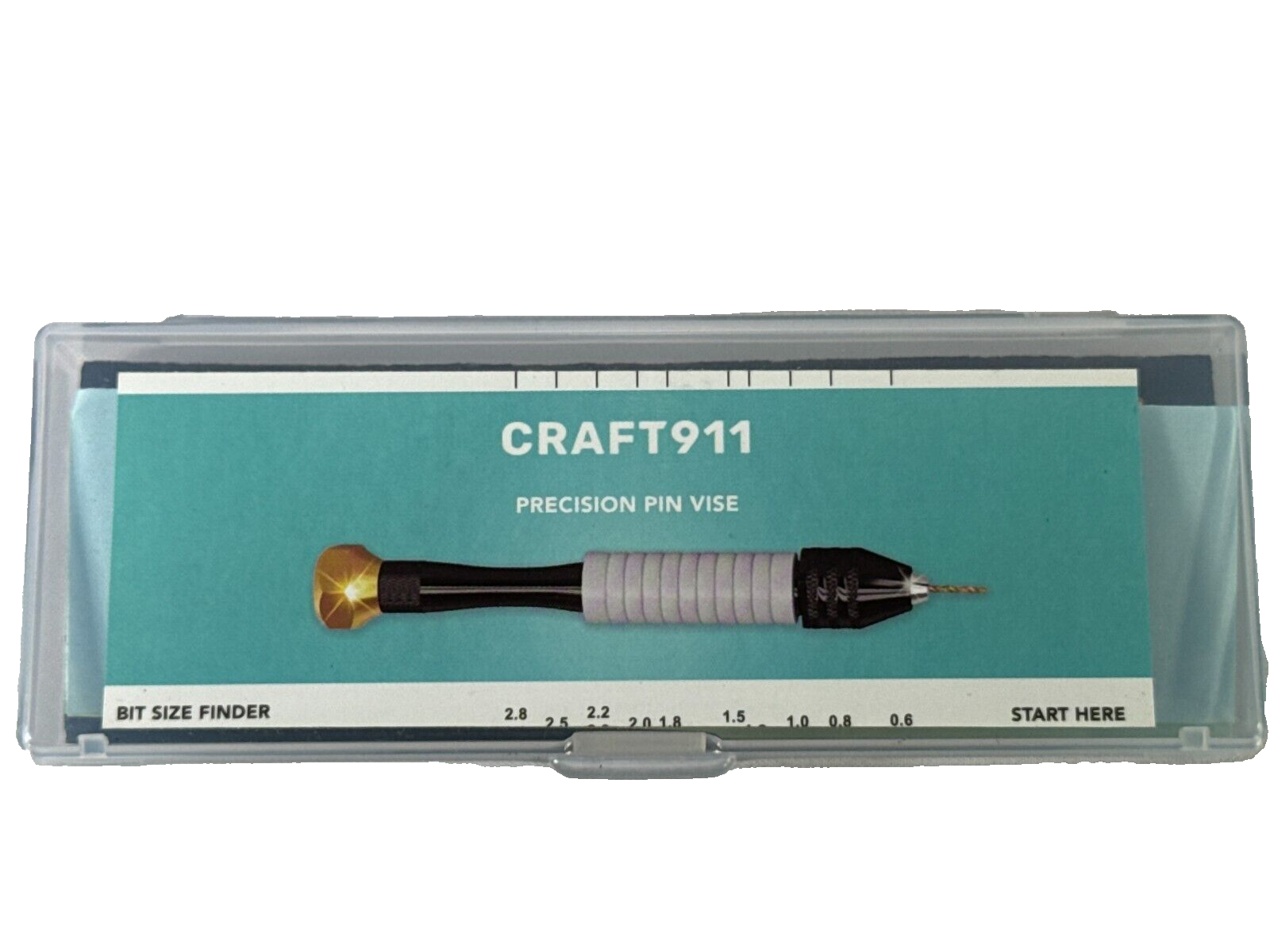 Pin Vise Jewelry Hand Drill Manual w/ Micro Bits Precision CRAFT911 Rotary Tool