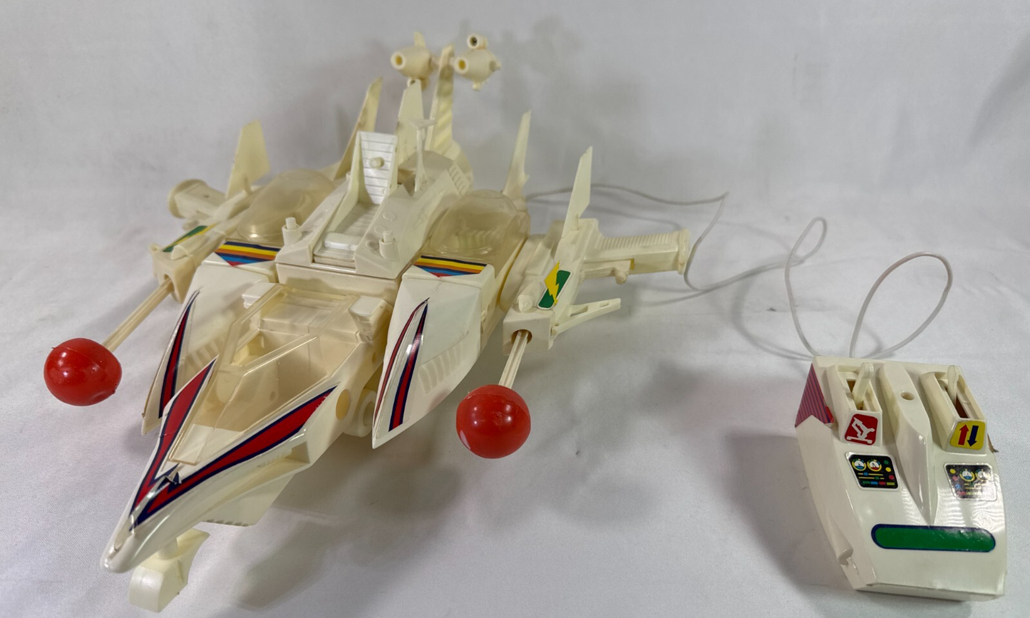Vintage 1977 Mego Micronauts Battle Cruiser Playset Incomplete 3 Figures Boxed