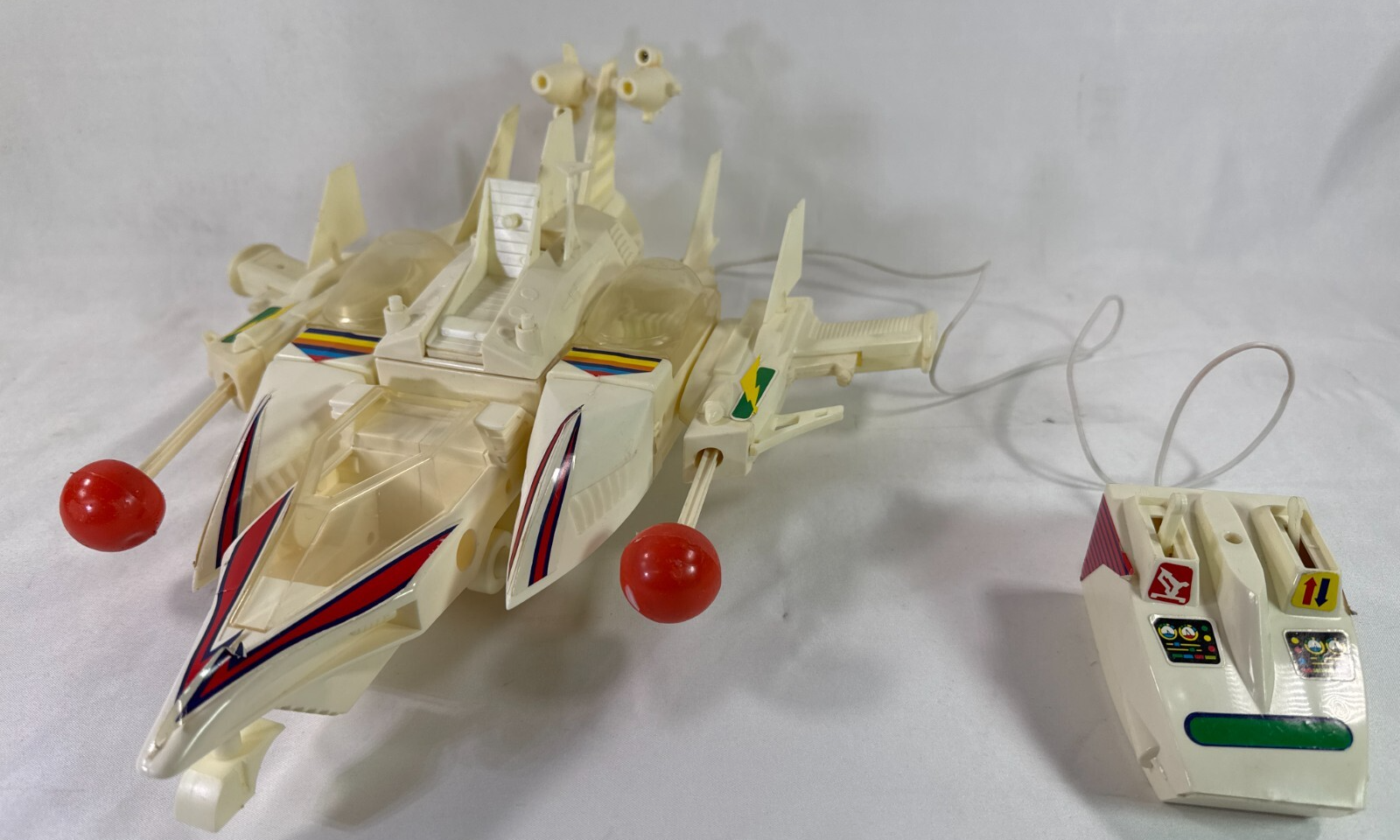 Vintage 1977 Mego Micronauts Battle Cruiser Playset Incomplete 3 Figures Boxed