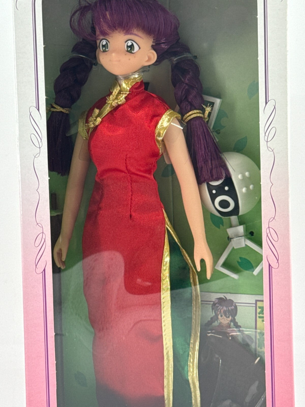 Sakura Wars CharaDoll 02 Ri Kohran Sega 1996 Anime Japan Figure NIB w/ Robot