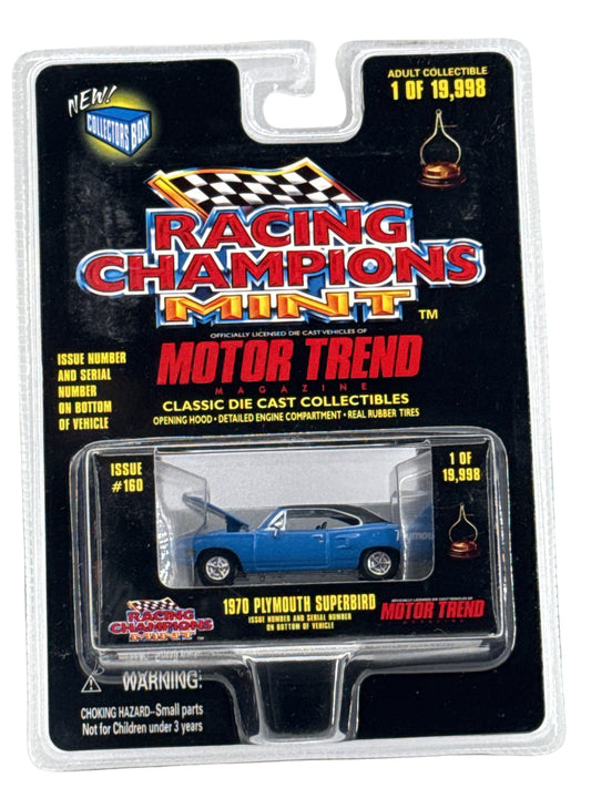 Vintage Racing Champions Mint 1970 Plymouth Superbird Diecast 1:64 Motor Trend