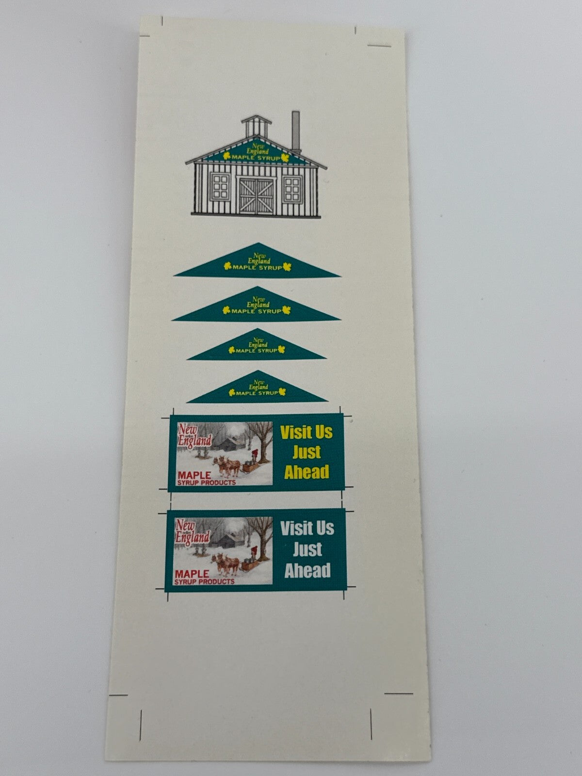 Z Scale Maple Syrup Set Micro-Trains + Sugar House Kit Nansen MTL 2007 Rare