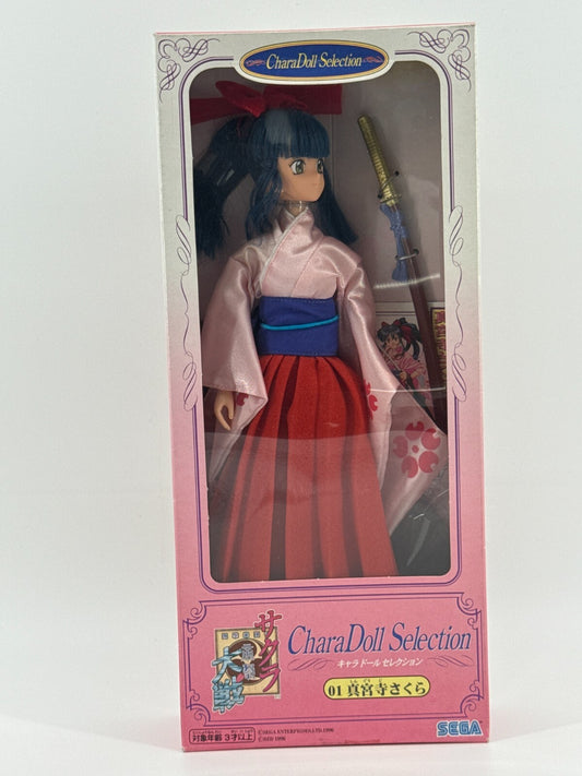 Vintage Sega 1996 Sakura Taisen Sakura Shinguuji Doll Japan Anime Figure Chara