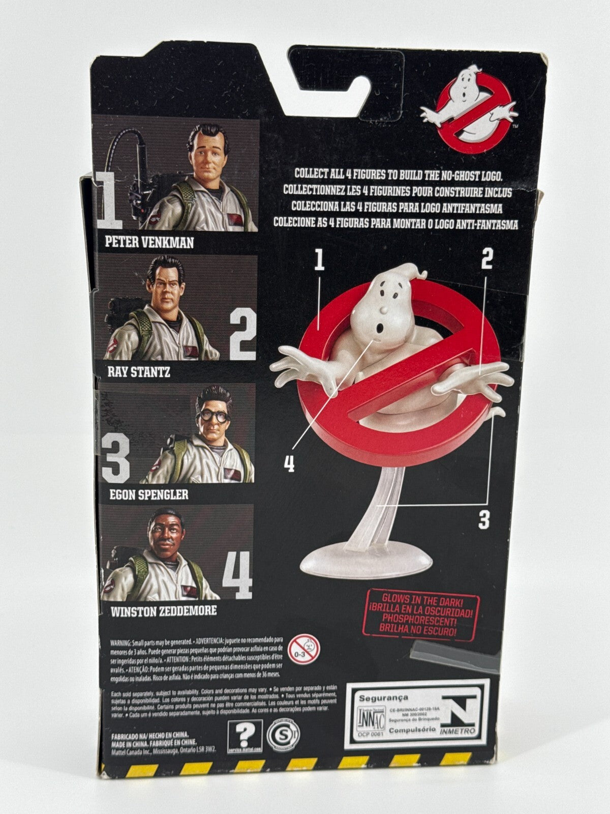 2016 Mattel Ghostbusters Peter Venkman 6" Figure Bill Murray No-Ghost NEW