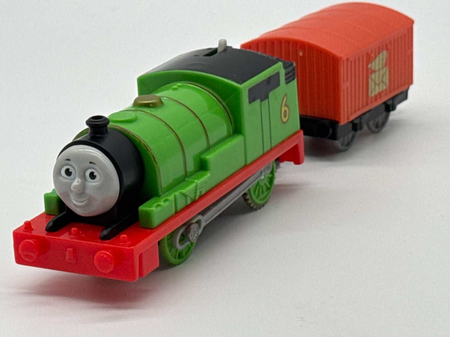 🎉Thomas & Friends TrackMaster Percy Motorized Engine w/ Cargo Car BML07🎉