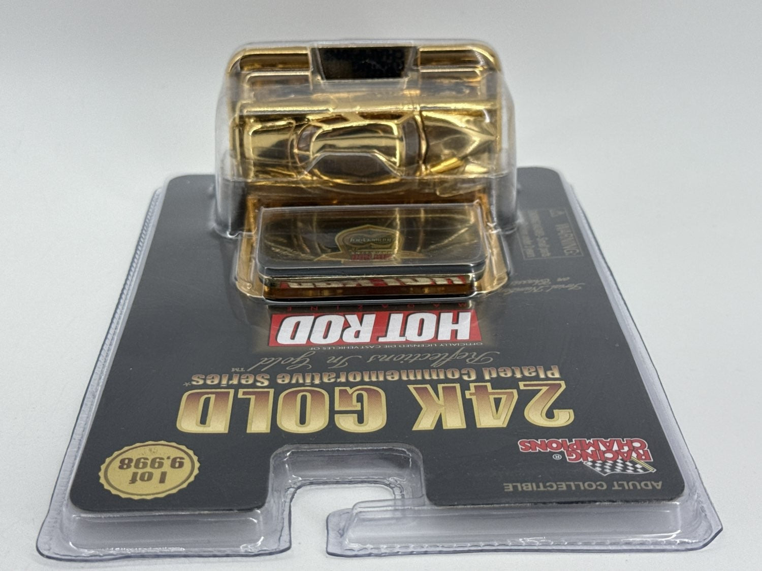 Racing Champions 24K Gold Plated Hot Rod 1:24 Diecast 1 of 9,998