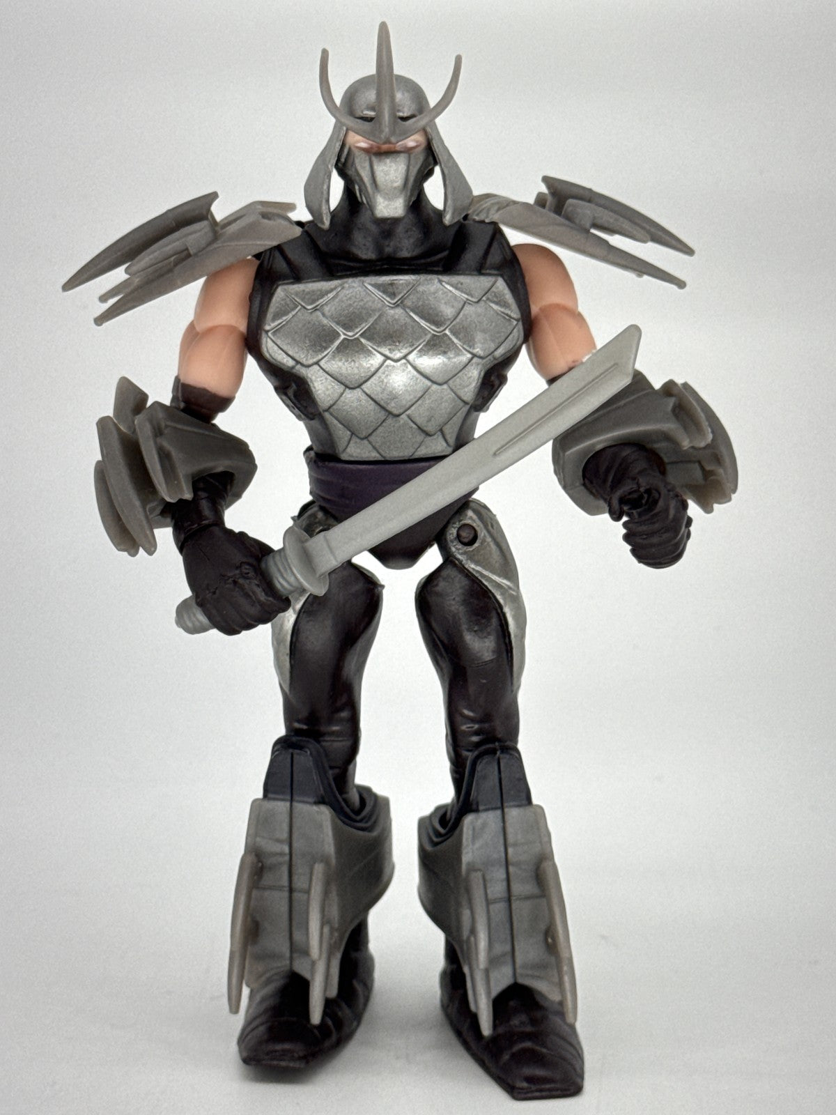 Playmates Shredder Ninja Turtles Action Figure Black/Silver Plastic Articulated
