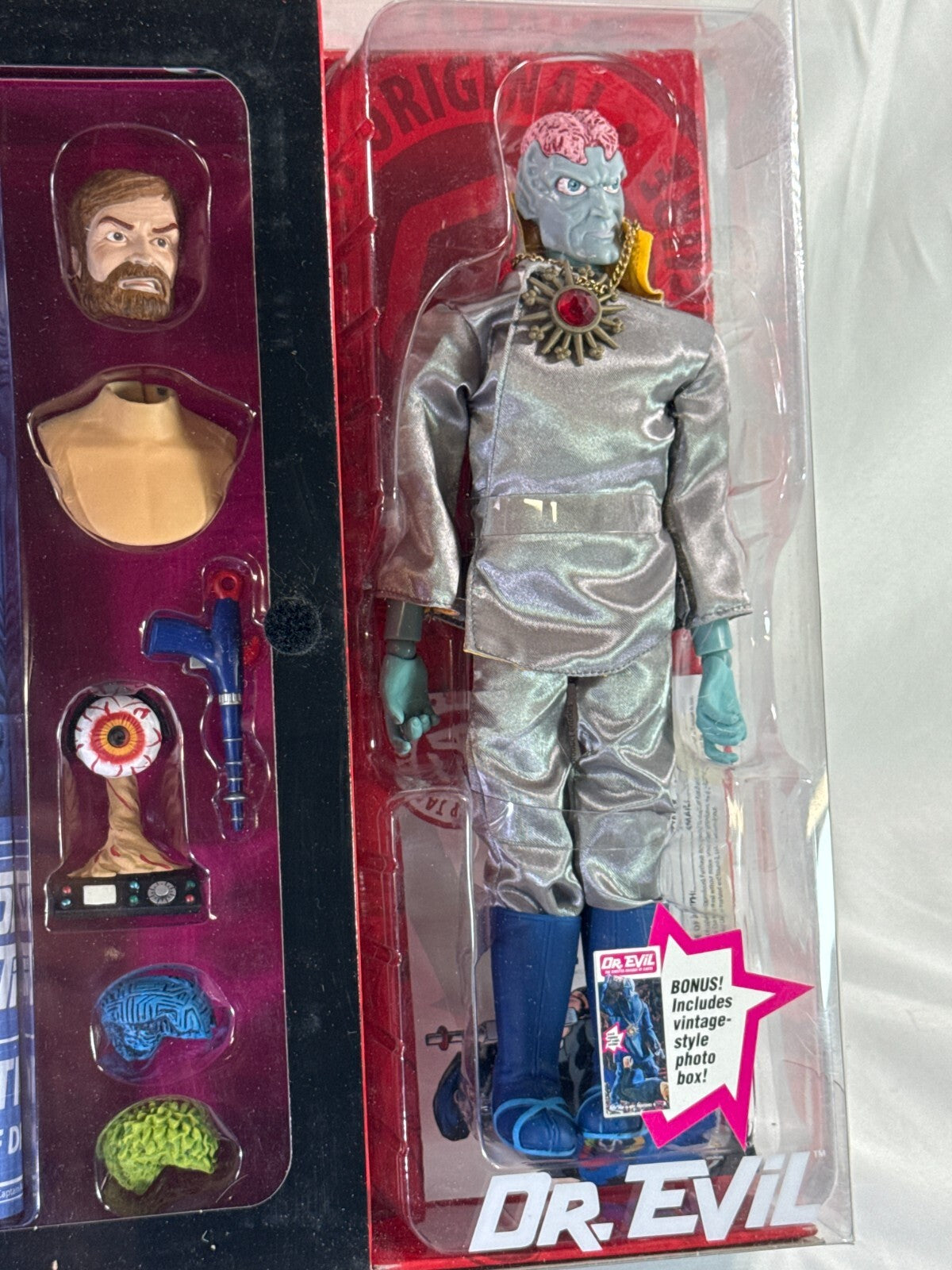 2012 Captain Action Dr. Evil Deluxe 12" Figure w Accessories Round 2 NEW MOC