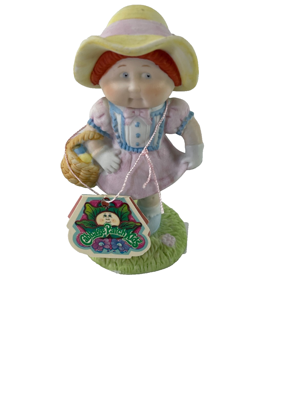 1985 Cabbage Patch Kids Ceramic Figurine In Your Easter Bonnet OAA Vintage