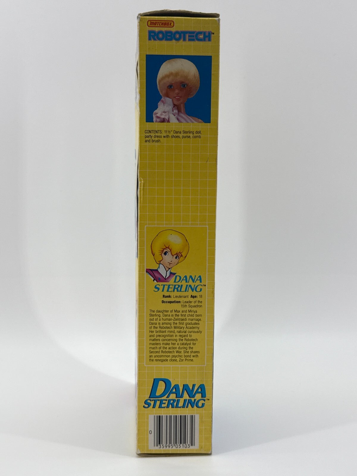 1985 Matchbox Robotech Dana Sterling 12" Doll Harmony Gold NIB VTG Anime RARE