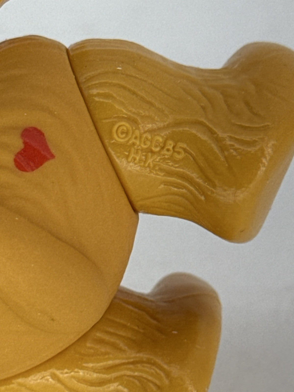 Care Bear Cousins Brave Heart Lion 1985 AGC PVC Poseable Toy