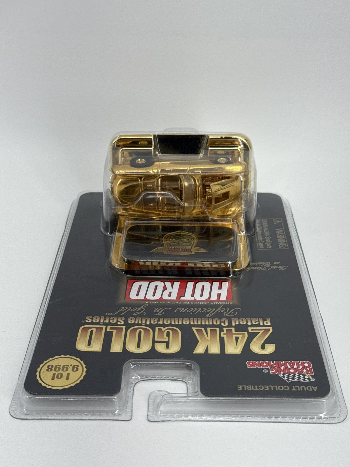 Racing Champions 1998 Gold 50th Anniv 1957 Corvette 1:64