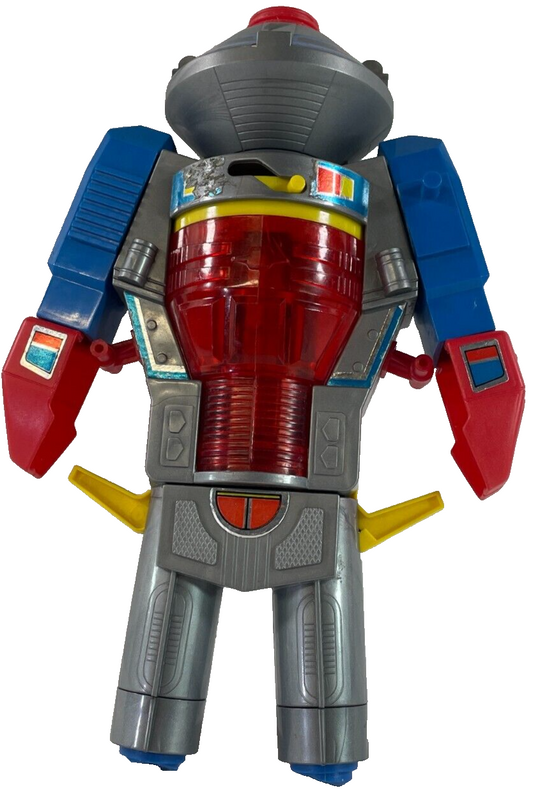 Vintage 1980s Robot Cap Gun Transforming Sci-Fi Toy Made in Thailand Parts