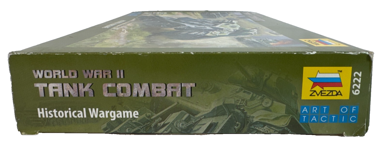 Zvezda WWII Tank Combat Historical Wargame Art of Tactic Open Box Complete Nice