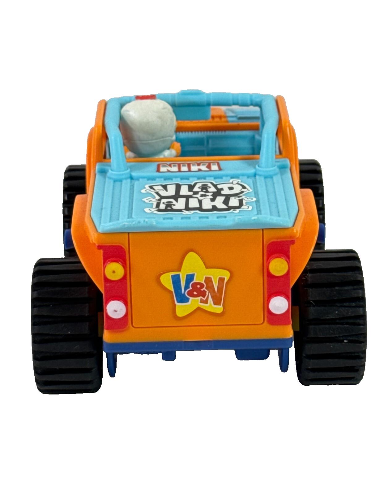 Vlad & Niki Shake 'Ems Monster Truck Orange Blue Lights Sounds Works 2710