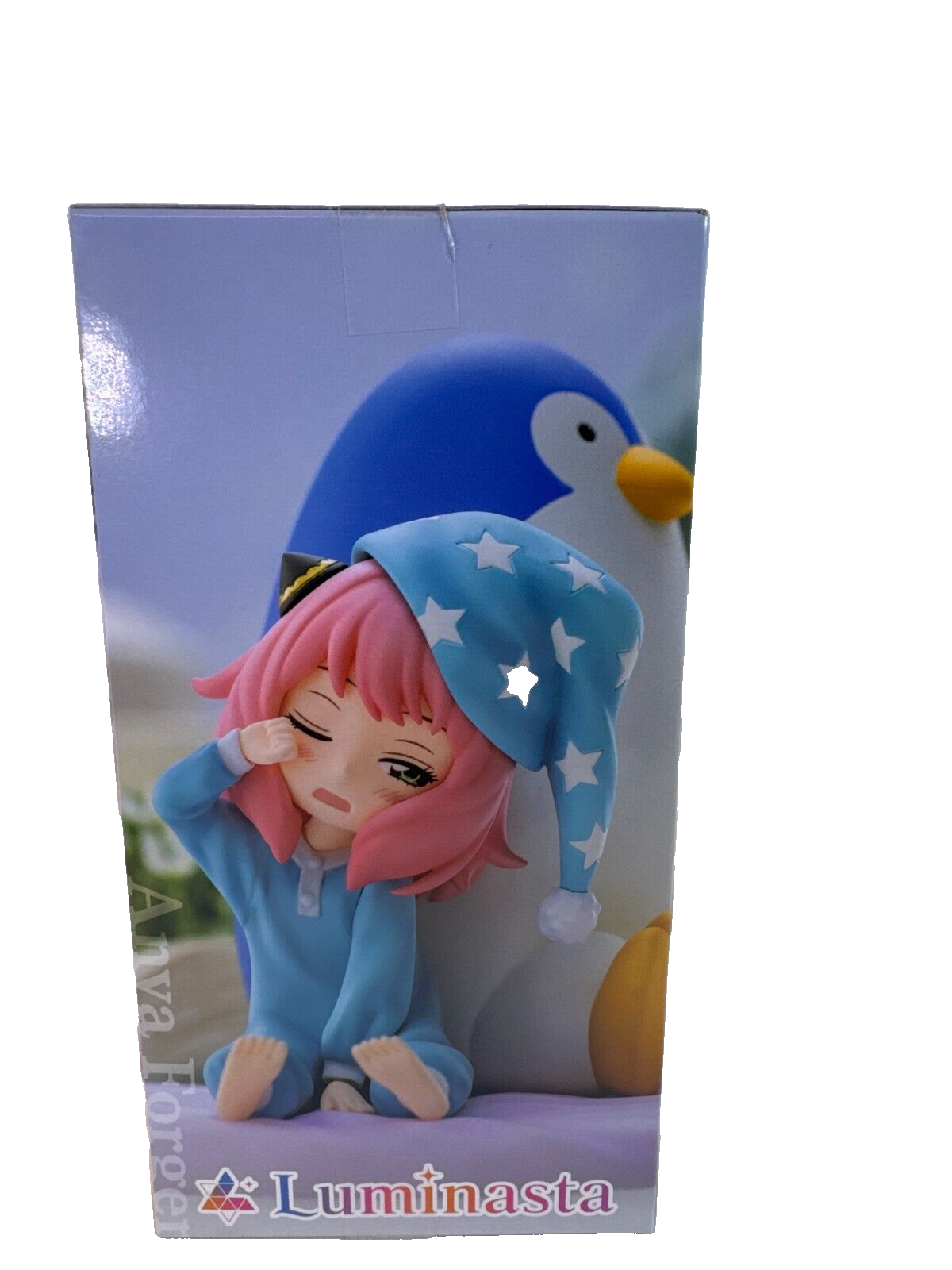 SEGA SPY x FAMILY Anya Forger Pajamas & Penguin Figure Luminasta Series NEW