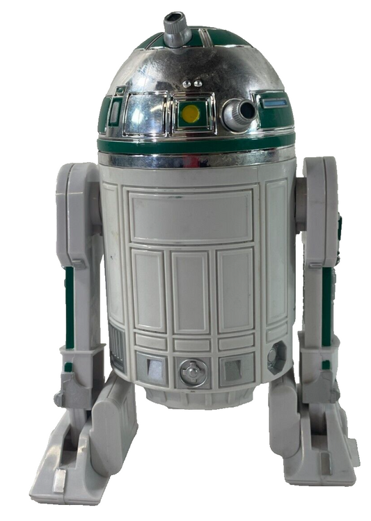 Vintage 1997 Hasbro Star Wars R2-D2 7" Droid Action Figure Green Variant Kenner