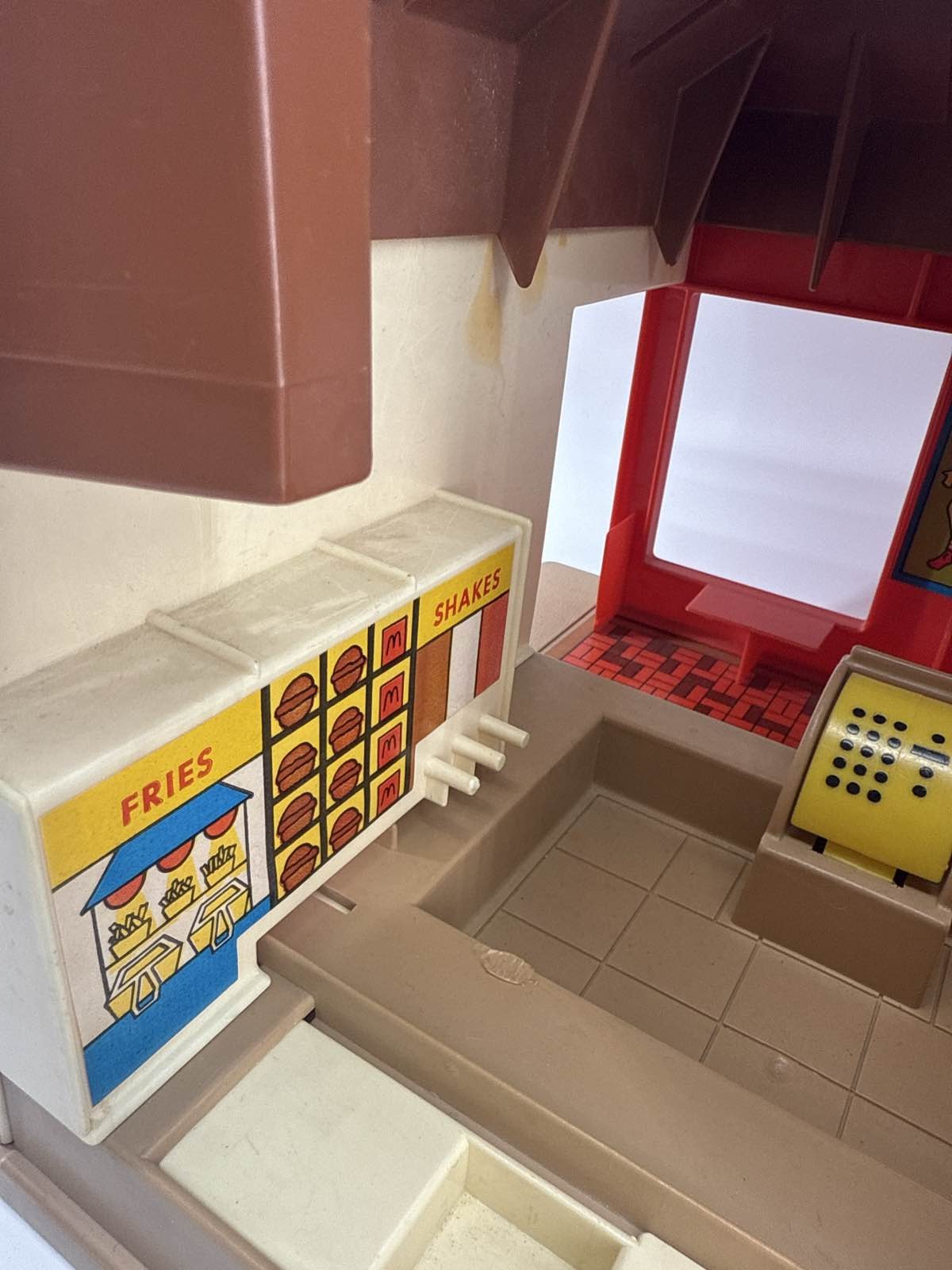 1974 Playskool McDonalds Restaurant Building Playmat #430