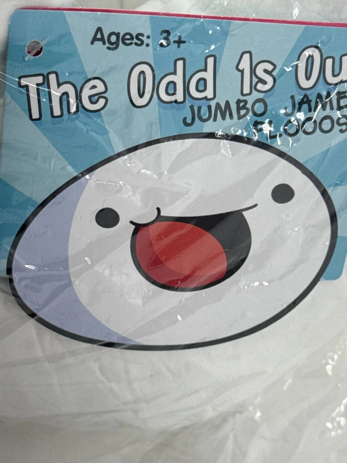 The Odd 1s Out Jumbo James Plooosh Plush 36" UCC Distributing Stuffed Toy NEW
