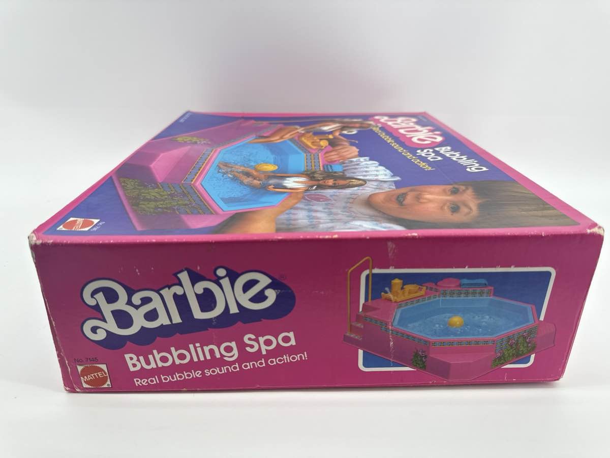 Barbie Bubbling Spa Hot Tub 1983 Mattel #7145 W/ Box