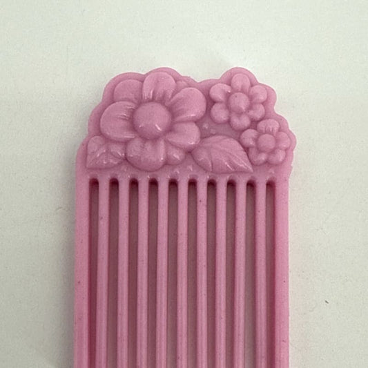 MLP G1 Pink Flower Pick Comb for My Little Pony Accessories