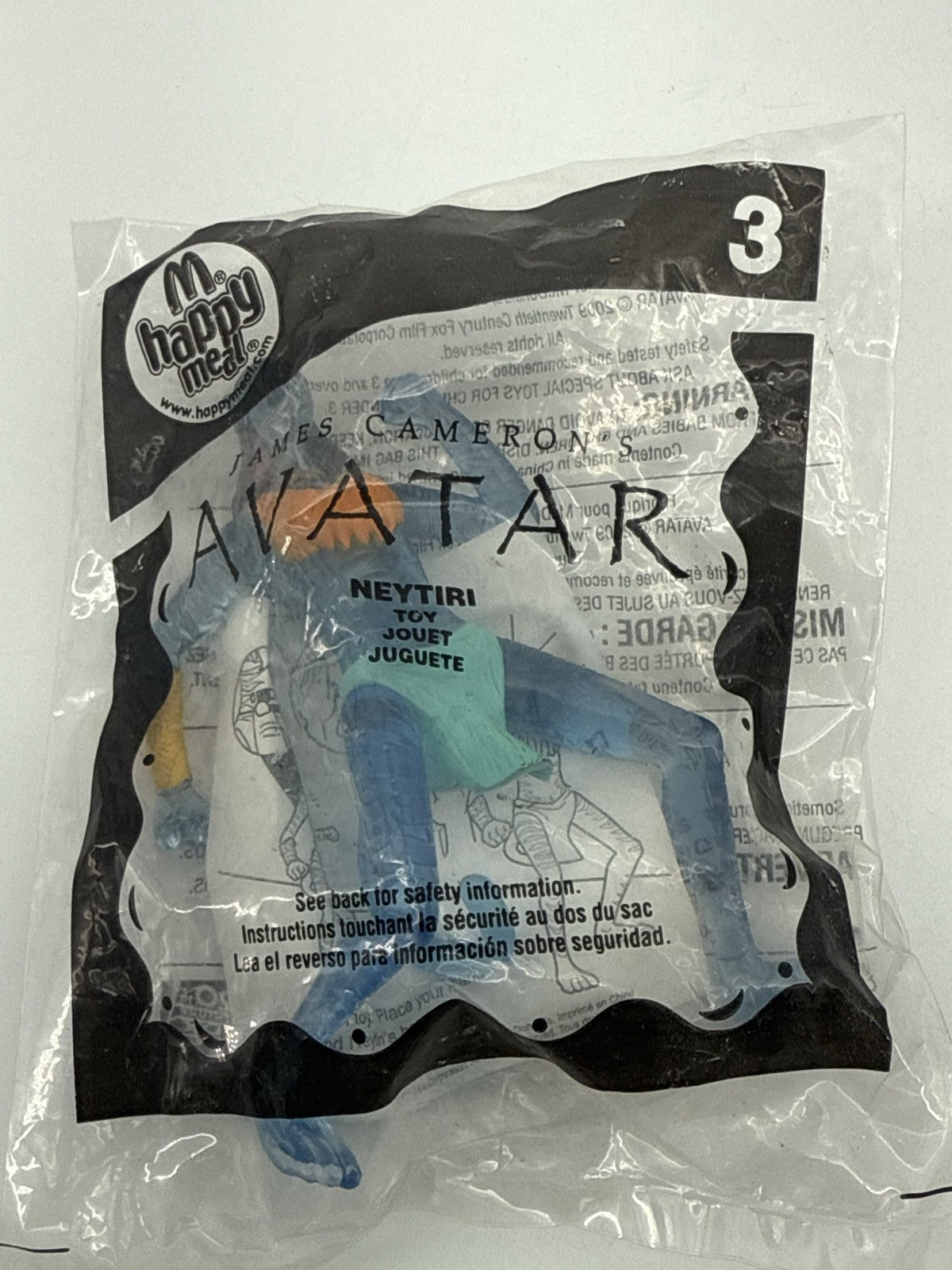 2009 McDonald's Avatar Happy Meal Toy Sealed MIP Figures