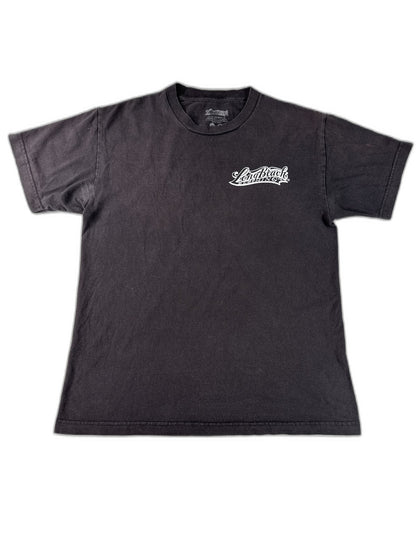 Long Beach Clothing Brewing Logo Graphic Tee M Black Cotton Regular Fit 100