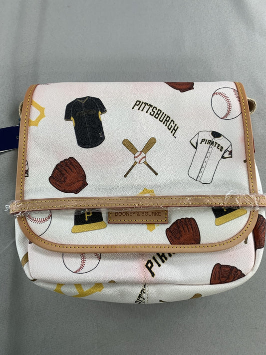 Pittsburgh Pirates Bag Womens One Size White MLB Baseball Dooney & Bourke