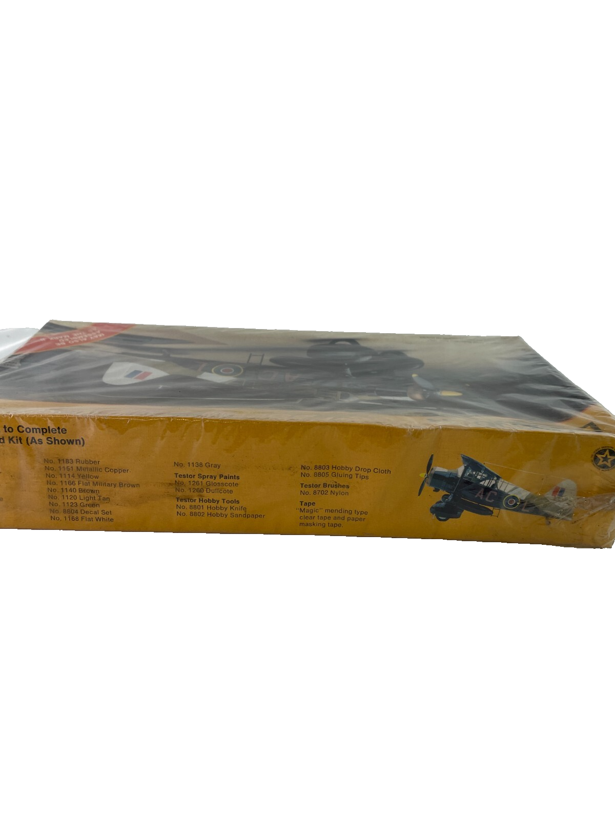 Testors Mark III Lysander 1/48 Scale WWII Aircraft Model Kit Sealed Vintage