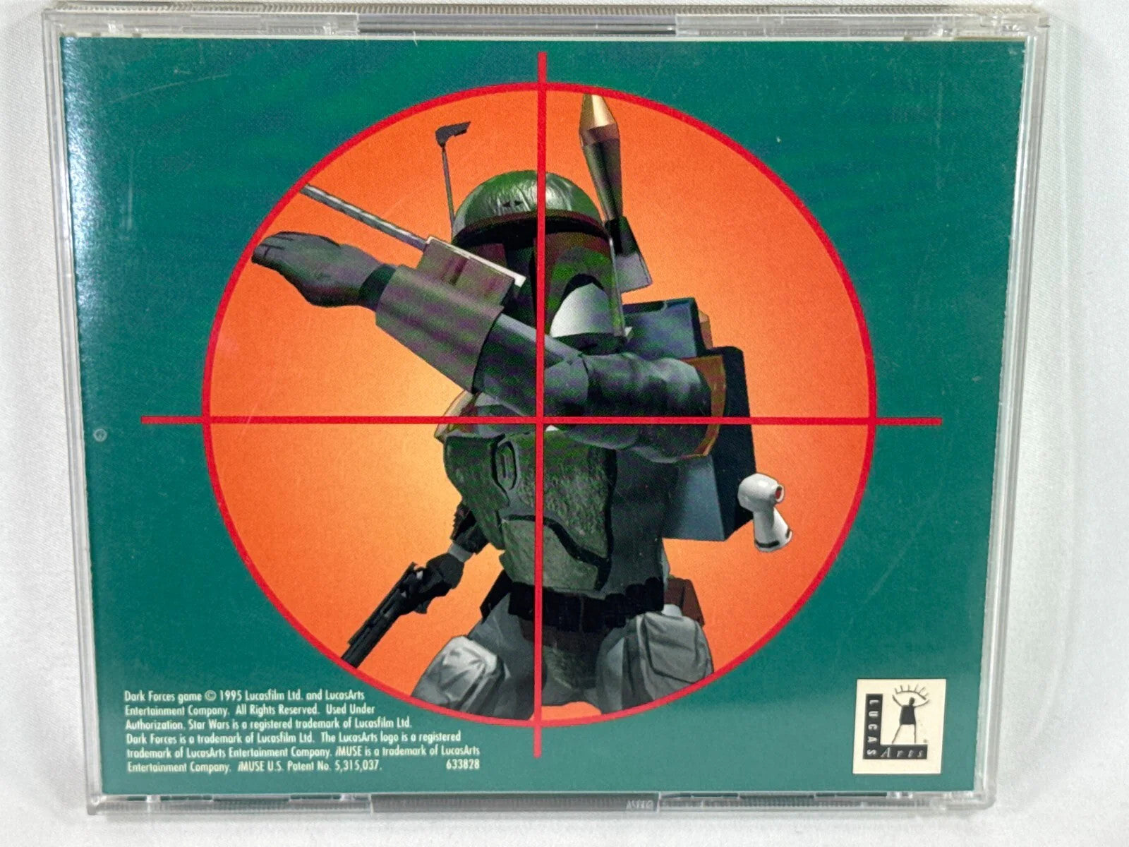 Star Wars Dark Forces PC CD-ROM 1995 LucasArts Vintage Game Hasbro Apparel NWT