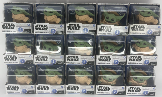 Star Wars Mandalorian The Child Grogu Figure Lot 15 Disney Hasbro Sealed
