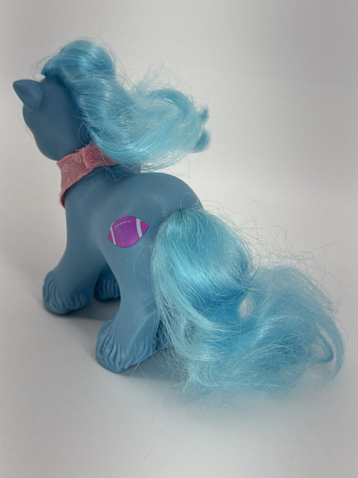 My Little Pony G1 Quarterback 1987 Blue Boy Football