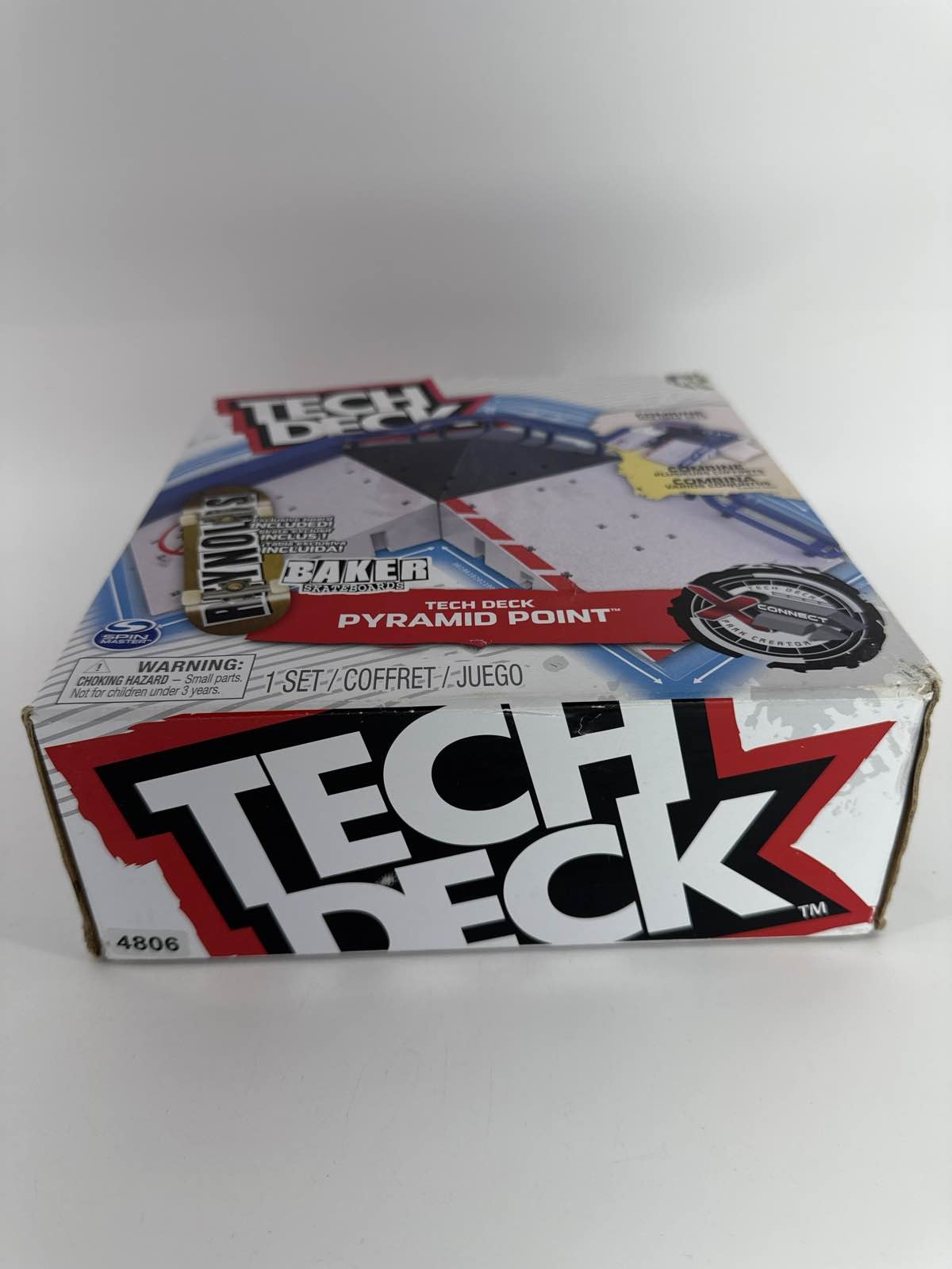 Tech Deck Pyramid Point X-Connect w/ Baker Skateboard Spin Master Ramp