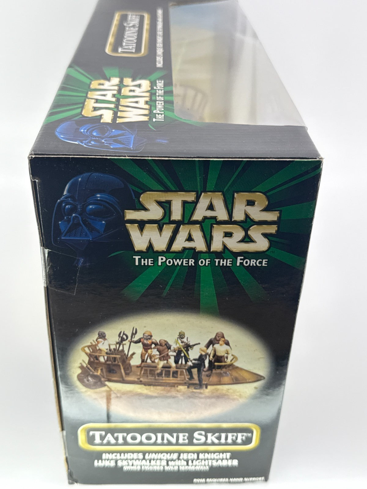 Star Wars POTF Tatooine Skiff Luke Jedi Knight Vehicle 1999 Kenner New Sealed