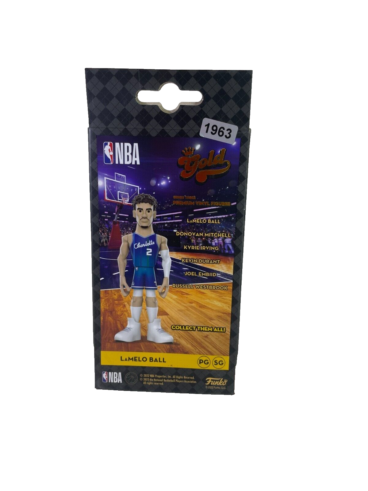 Funko Gold LaMelo Ball CHASE Edition Premium Vinyl Figure Charlotte Hornets
