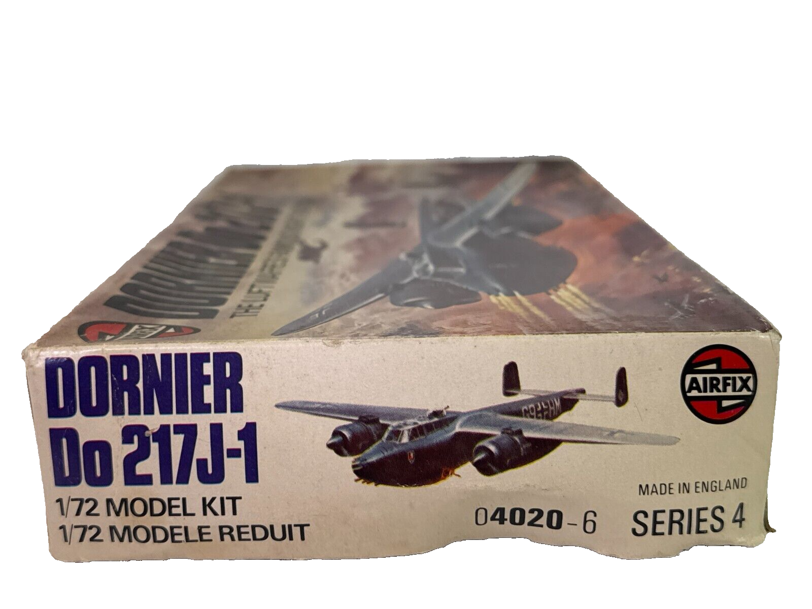 Airfix Dornier Do 217J-1 1/72 WWII Night Fighter Kit #04020-6 Complete Vintage