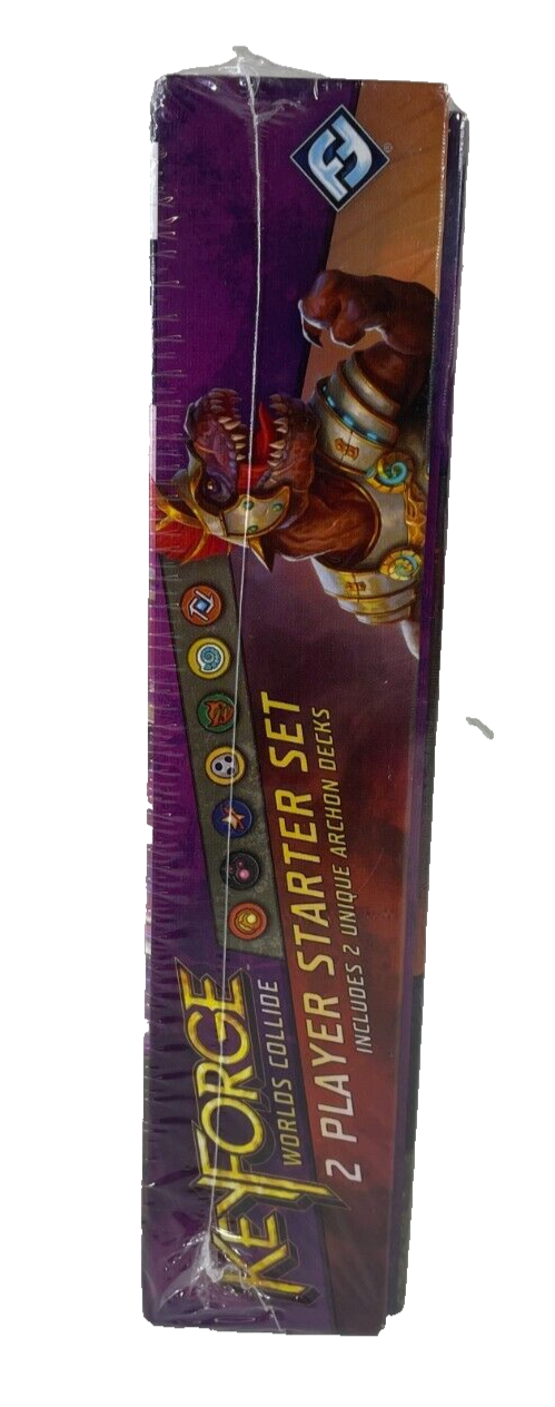 KeyForge Worlds Collide 2 Player Starter Set Card Game - Sealed 2019