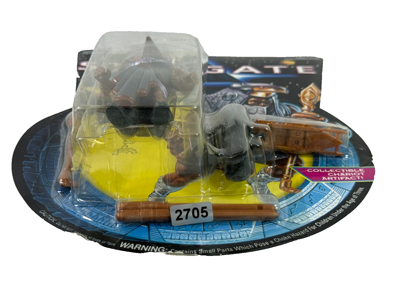 1994 Hasbro Stargate Horus Attack Pilot Figure w/ Accessories Carded READ