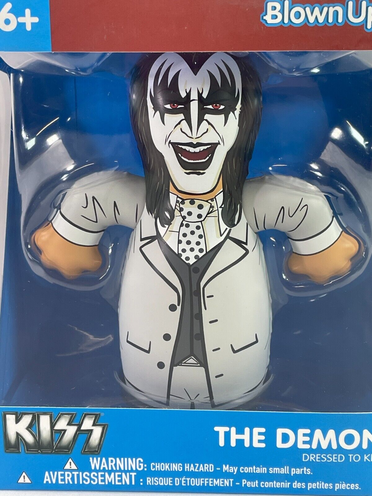 ISS Gene Simmons The Demon Dressed To Kill Blown Ups! Bobble Figure
