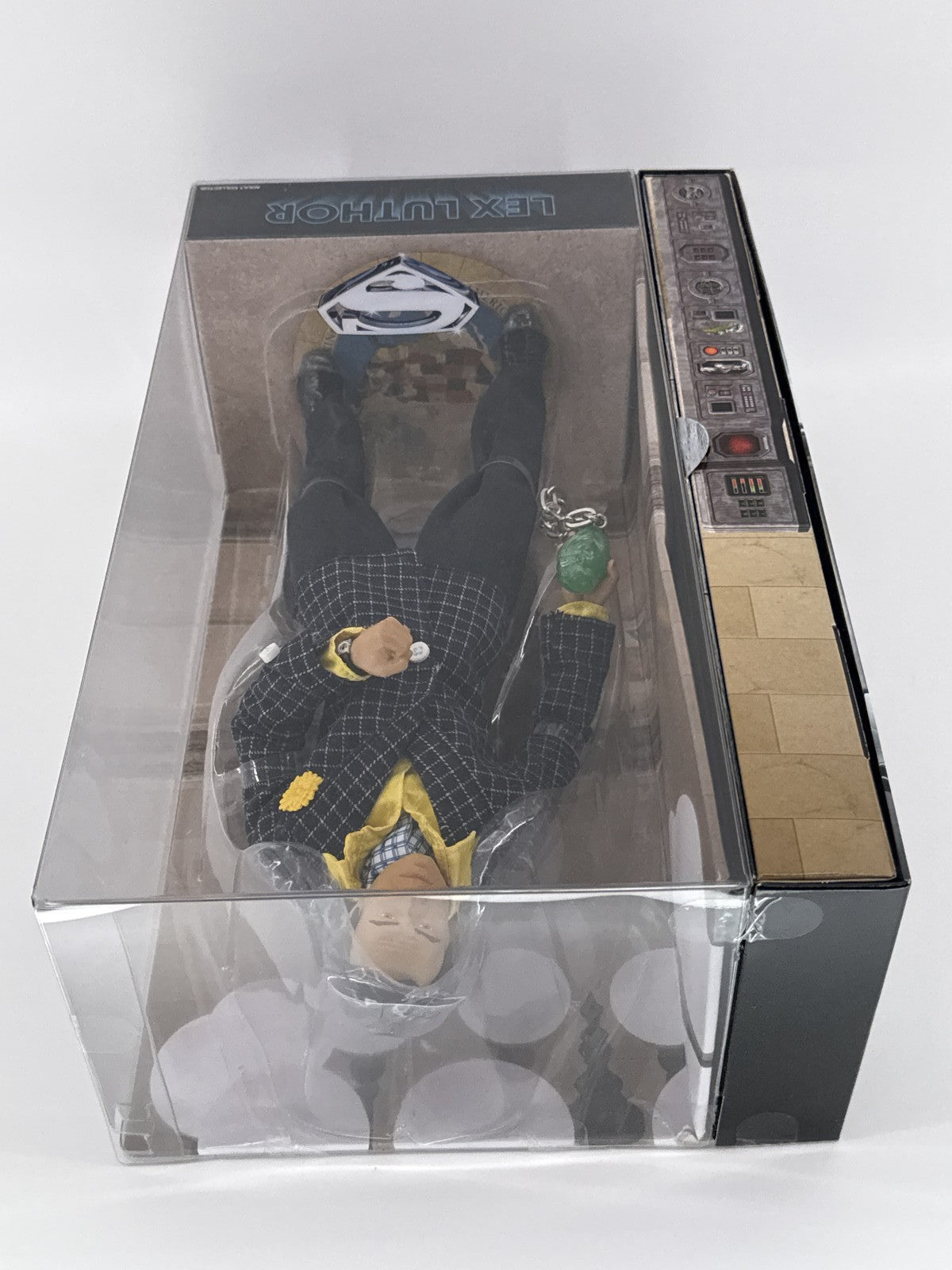 2009 DC Superman Movie Lex Luthor 12" Action Figure Gene Hackman Sealed Mattel