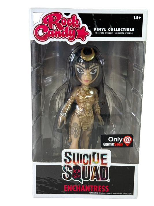 Funko Rock Candy DC Suicide Squad Enchantress GameStop Exclusive Vinyl RARE