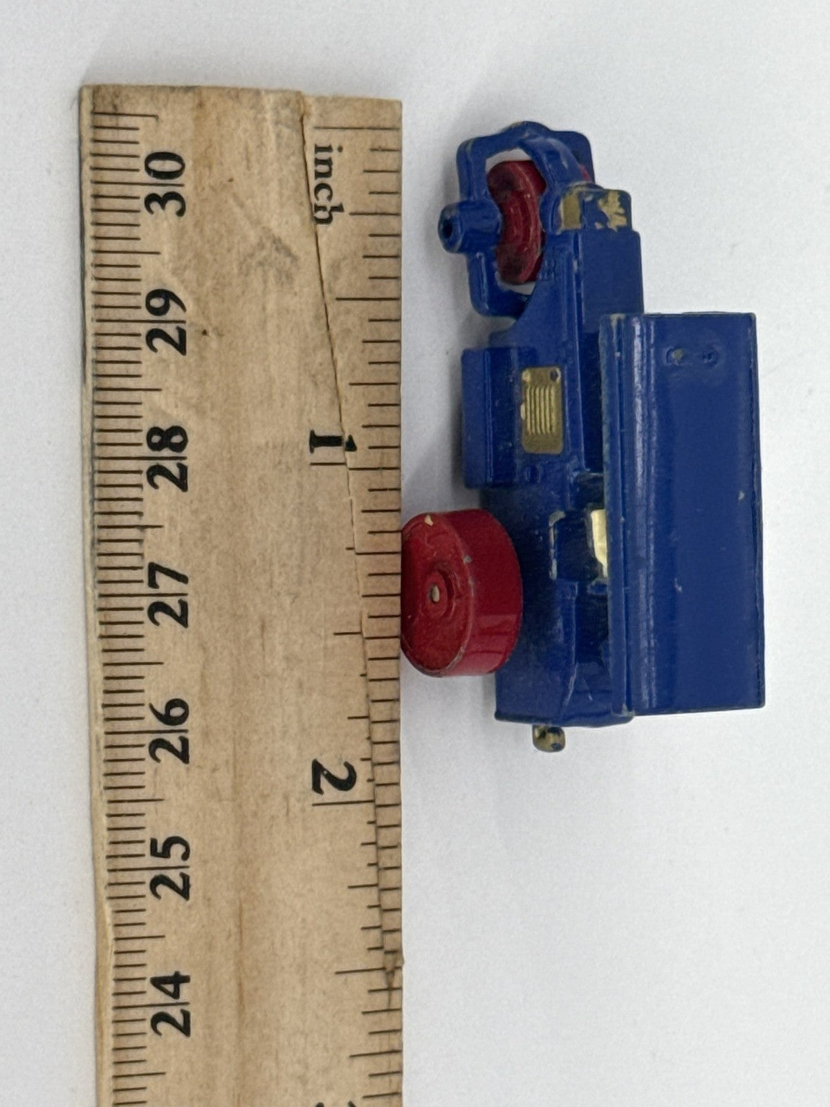ERTL McCormick Farmall 350 Diecast Tractor & Blue Steamroller Toy Lot