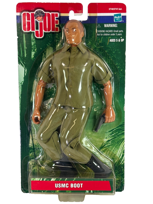 GI Joe USMC Boot Camp 12" Figure 2000 Hasbro 57749 Sealed Vintage Military