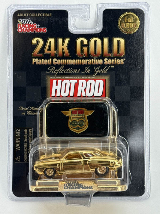 Racing Champions 24K Gold Plated Hot Rod 1:24 Diecast 1 of 9,998