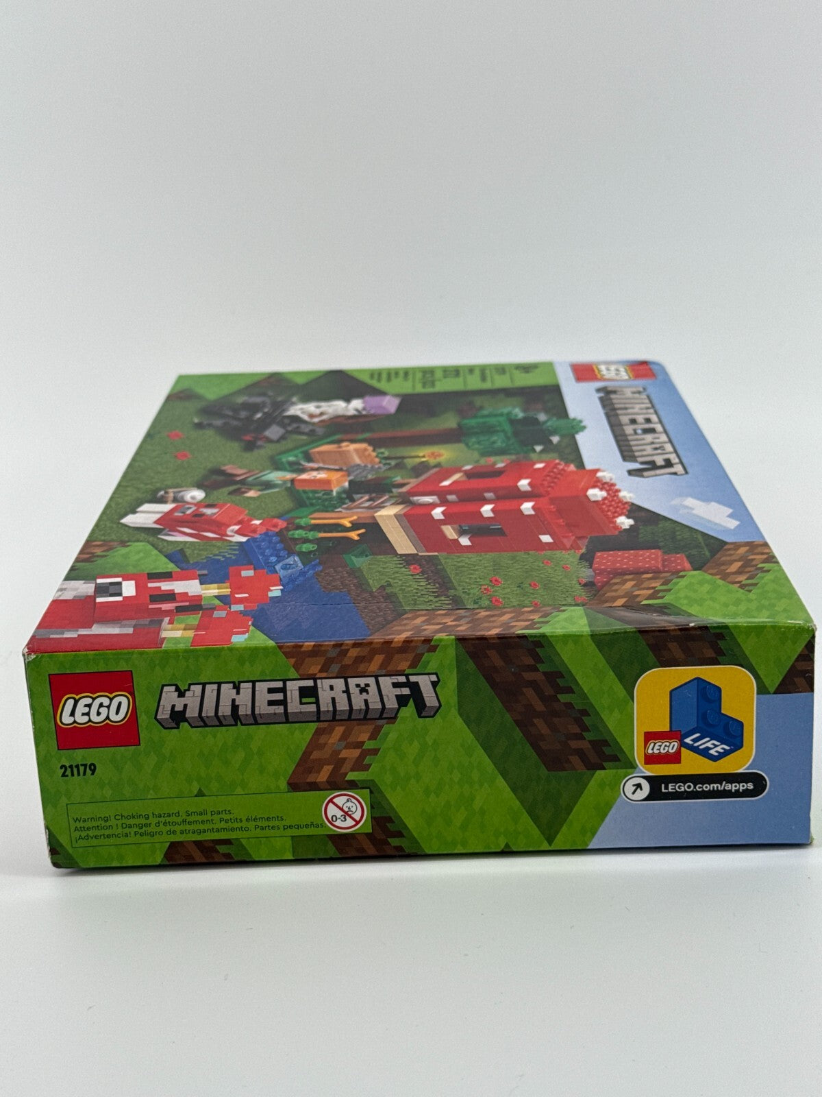 LEGO Minecraft 21179 The Mushroom House Building Kit 272 Pcs Set New Sealed